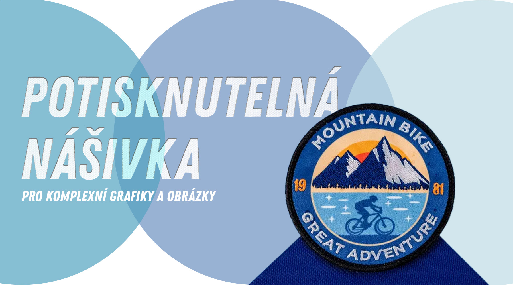 Výroba potisknutelných nášivek Liberec